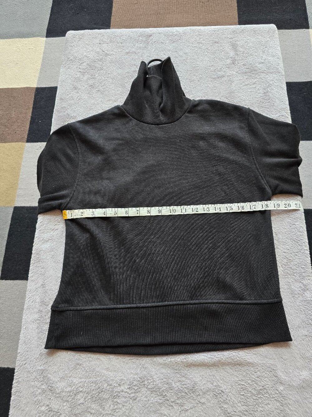 ZARA Black turtle neck sweater small - Picture 4 of 7